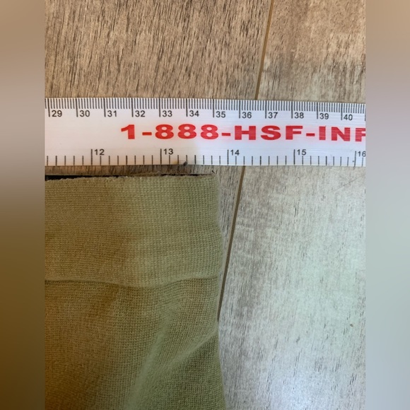 ON COURSE Cotton Naturals Sz 30 Shapely equestrian riding breeches pants, khaki - Picture 6 of 8